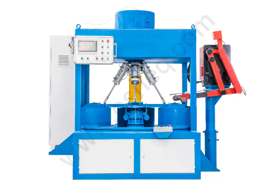 4-Stations Automatic Vertical Centrifugal Casting Machine