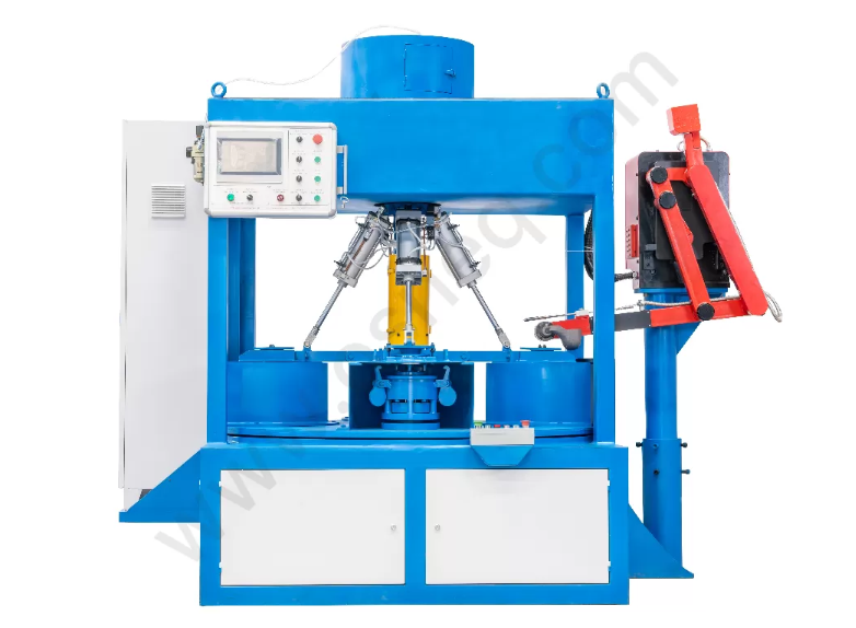 4-Stations Automatic Vertical Centrifugal Casting Machine