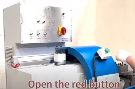 Automatic CNC lathe (electric heating/heating plate model) operation video 2