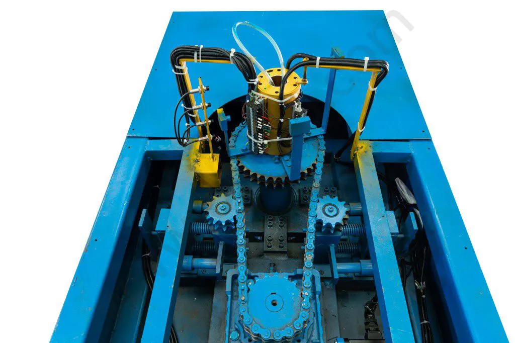 4-Stations Automatic Vertical Centrifugal Casting Machine