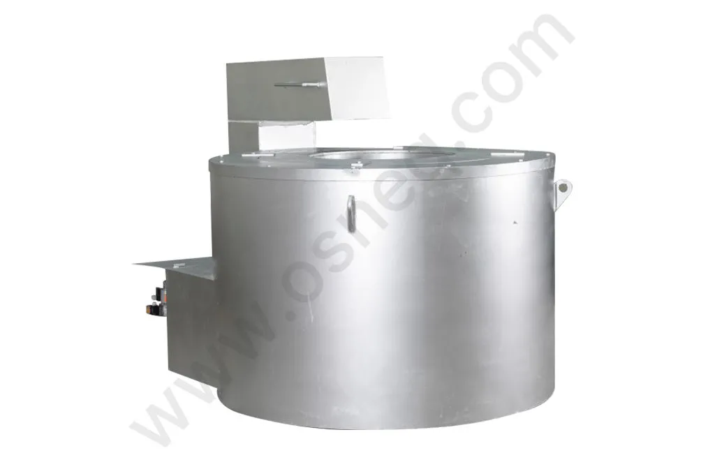 Natural gas aluminum melting furnace