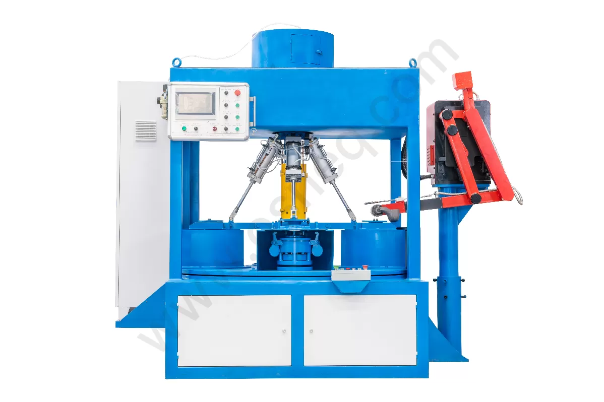 4-Stations Automatic Vertical Centrifugal Casting Machine