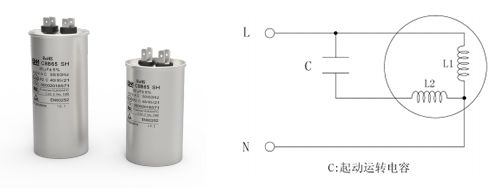 CBB65 AC Motor Start/Run Capacitor